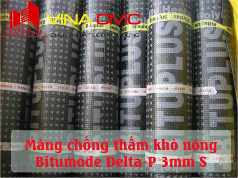 Màng chống thấm khò nóng Bitumode Delta-P 3mm S