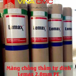Màng chống thấm tự dính Lemax 2.0mm PE