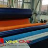 Hình ảnh sản xuất bạt xanh cam tại nhà máy Hiệp Quang plastic