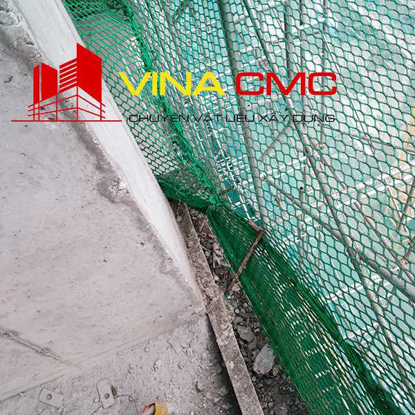 Ứng dụng lưới chống rơi trong xây dựng 
