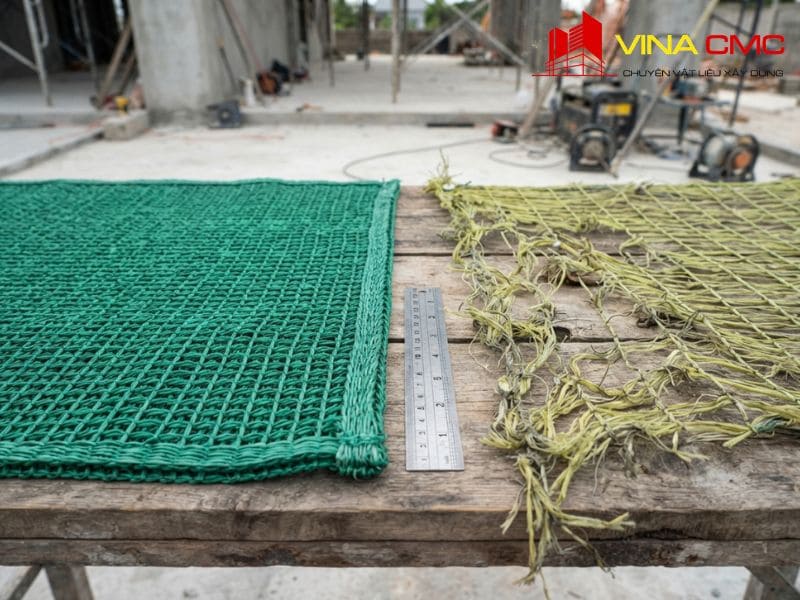 Quy Trình Lắp Đặt Lưới Bao Che An Toàn Chuẩn Kỹ Thuật HSE 8 Bao lâu nên thay lưới bao che phụ thuộc lớn vào chất liệu hạt nhựa HDPE nguyên sinh hay PE tái sinh