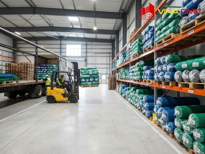 Quy Trình Lắp Đặt Lưới Bao Che An Toàn Chuẩn Kỹ Thuật HSE 12 Vina CMC luôn sẵn sàng đáp ứng tiến độ, đồng hành cùng nhà thầu loại bỏ mọi sai lầm khi sử dụng lưới bao che